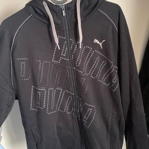 Puma zip up hoodie